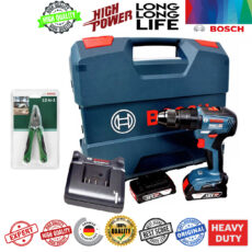 پیچ گوشتی شارژی چکشی بوش مدل فوق حرفه ای GSB 18V-50 Brushless + Extra