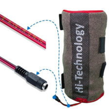 زانوبند حرارتی طبی زاپیامکس مدل امواج اولتراسوند