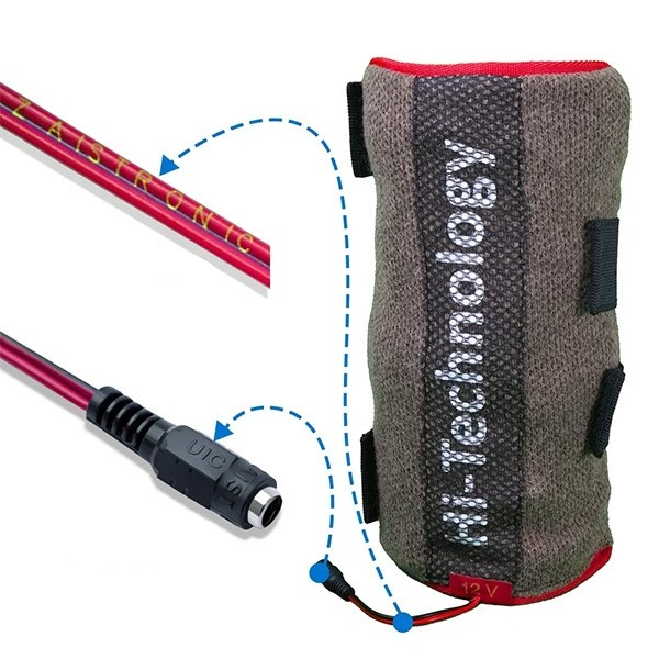 زانوبند حرارتی طبی زاپیامکس مدل امواج اولتراسوند