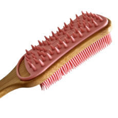 ماساژور سر و بدن مدل سیلیکونی دسته دار کد 13591