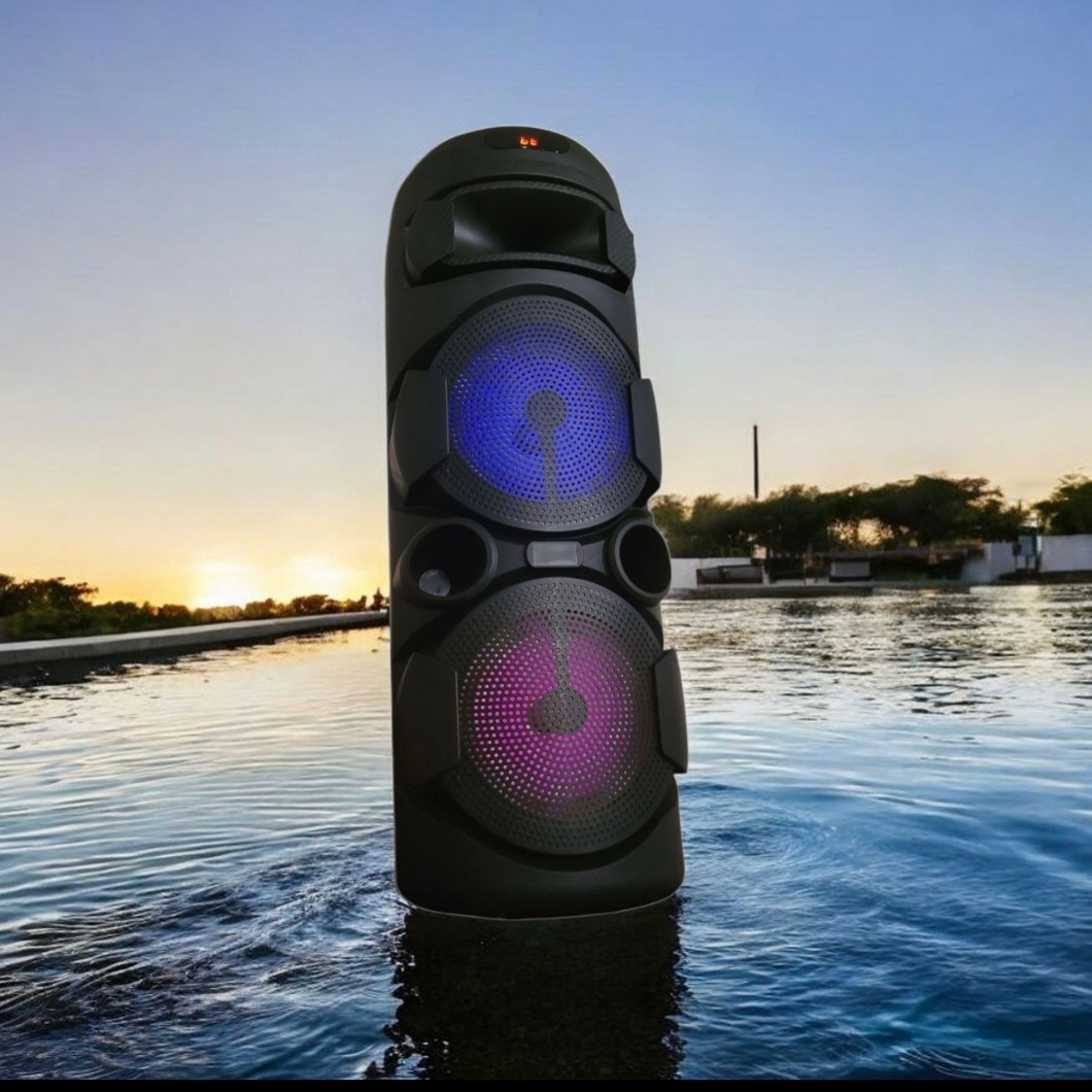 اسپیکر بلوتوثی قابل حمل مدل C0LORFUL BAssSPEAKER