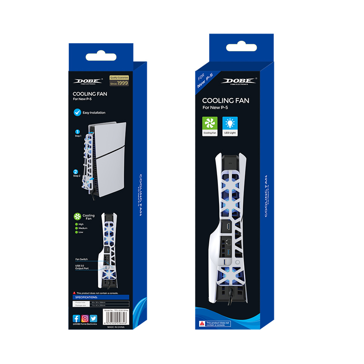 فن خنک کننده پلی استیشن 5 دابی مدل TP5-3538