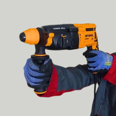 دریل بتن کن سه نظام چهار شیار 26 میلی متری 3250 وات اینتیمکث کد 100308