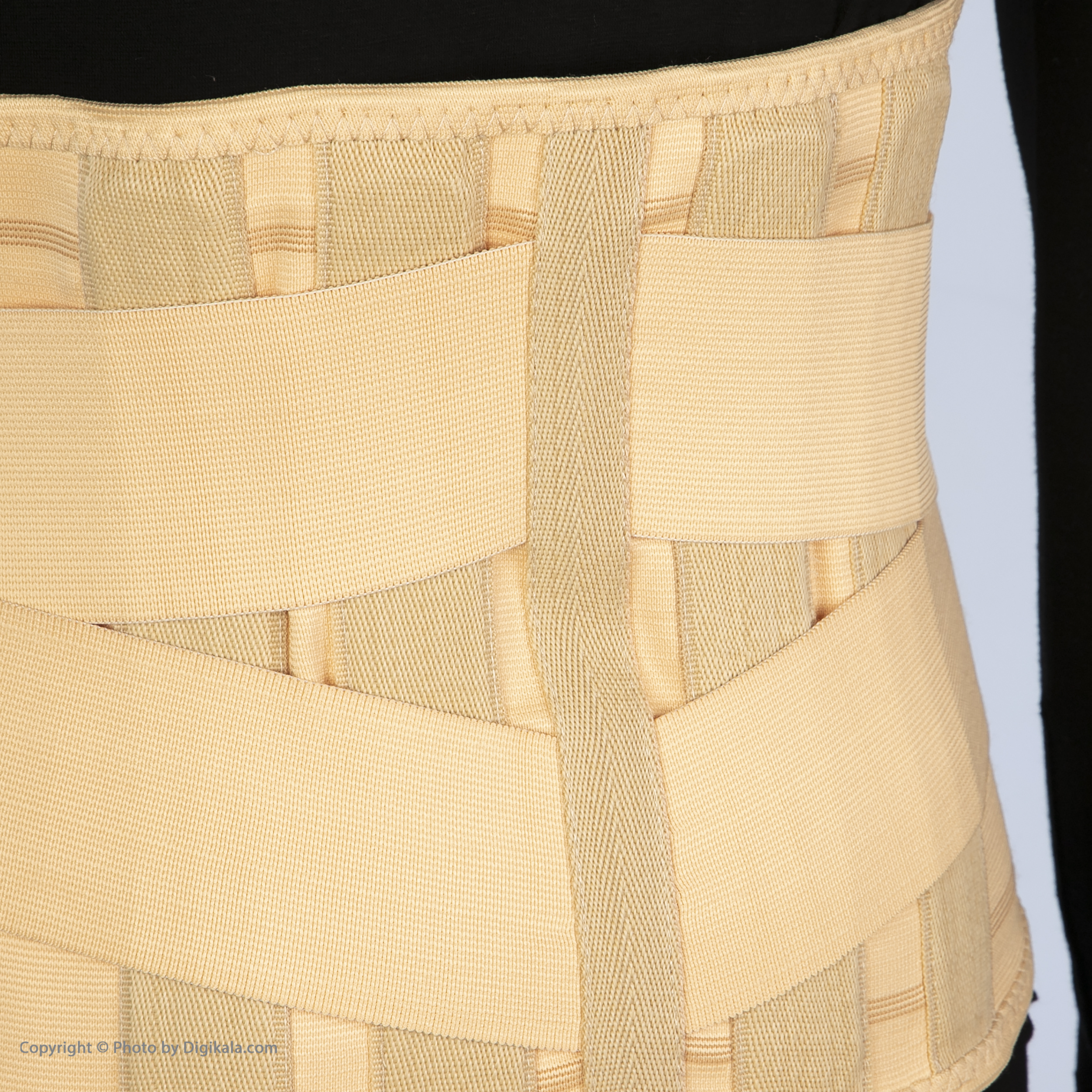 کمربند طبی سخت الاستیک آدور مدل آتل دار کد 21029