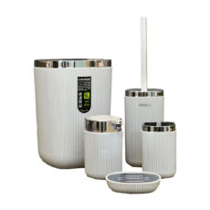 ست سرویس بهداشتی 5 تکه کنتراست مدل روما