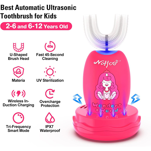 دستگاه سفید کننده دندان و مسواک برقی نوهو مدل NHXH002-2