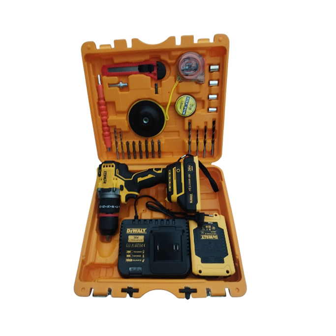 پیچ گوشتی شارژی 600 وات دیوالت مدل  DCD710DK2 مجموعه 24 عددی