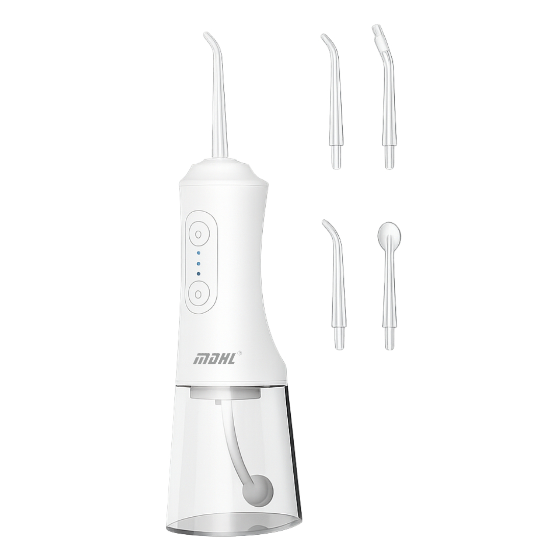 دستگاه شست و شوی دهان و دندان شارژی ام دی اچ ال مدل MD-6690 به همراه 4 سری