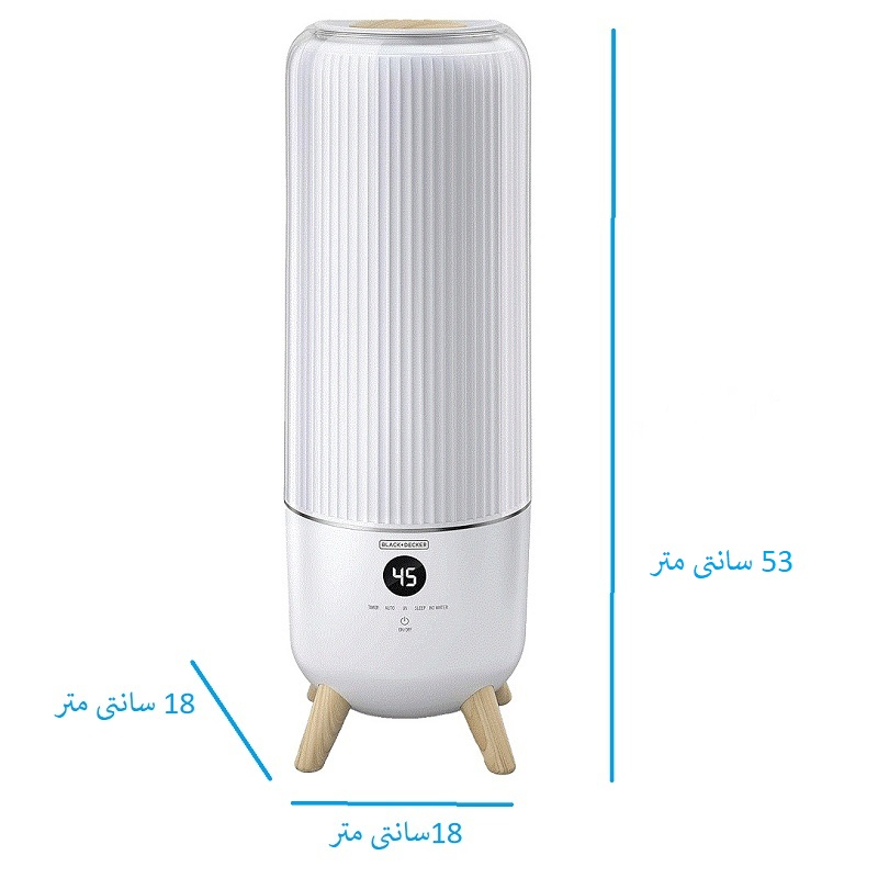 دستگاه بخور و رطوبت ساز سرد بلک اند دکر مدل HM6000-B5