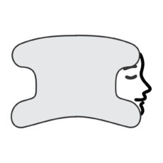 بالش طبی پوشانه نیلای مدل U