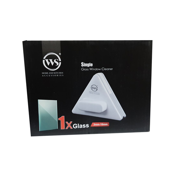 پاک کننده مغناطیسی شیشه  دبلیو اس مدل تک جداره از 3MM تا 10MM