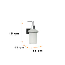 مخزن مایع دستشویی دلفین مدل Est-05-bl