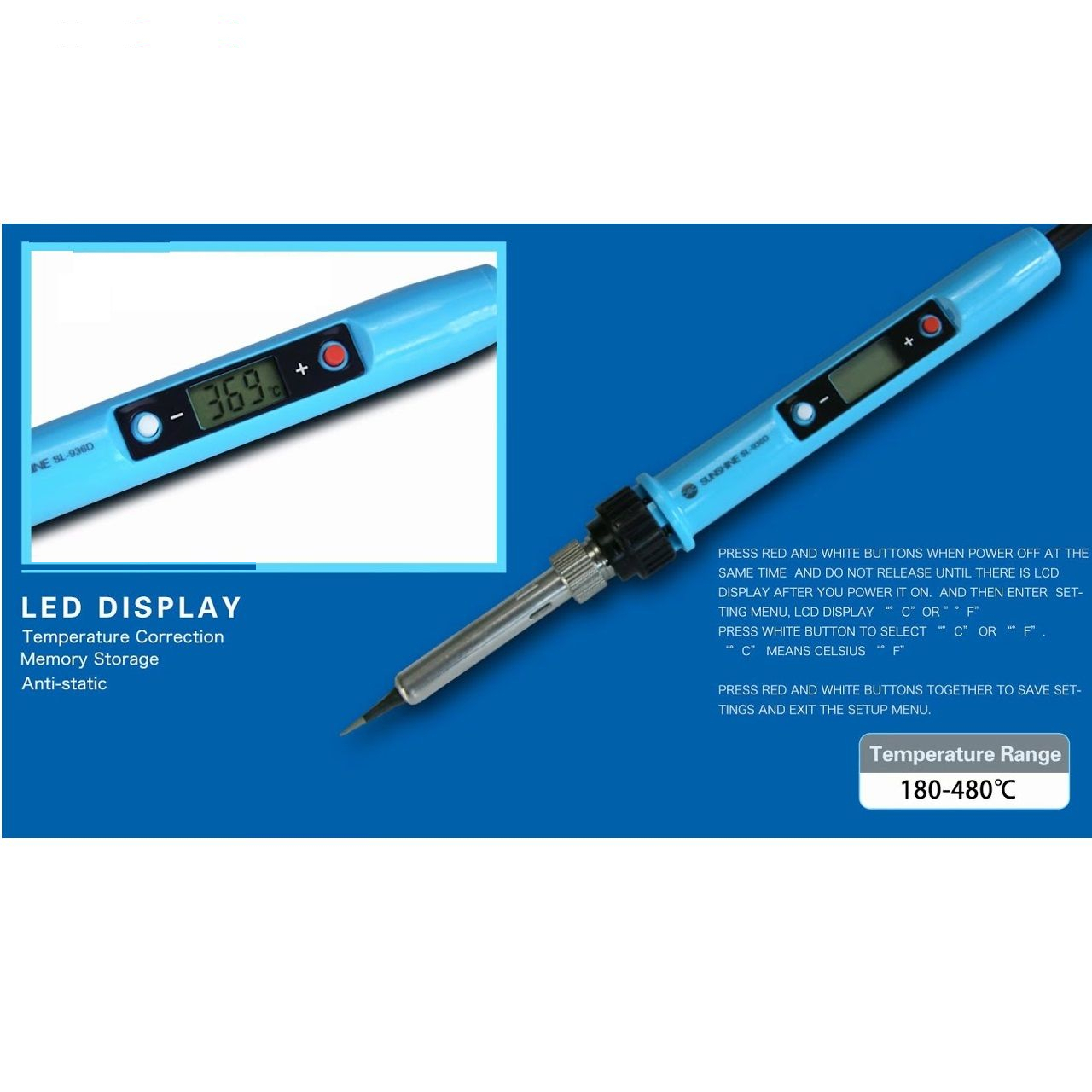 هویه 80 وات سانشاین مدل SL-936D