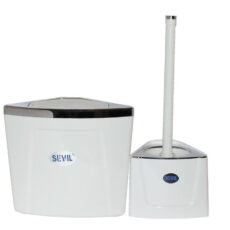 ست سطل زباله و فرچه سویل مدل Pyra