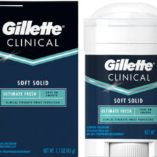 استیک ضد تعریق ژیلت مدل کیلینیکال فرش وزن ۴۵ گرم