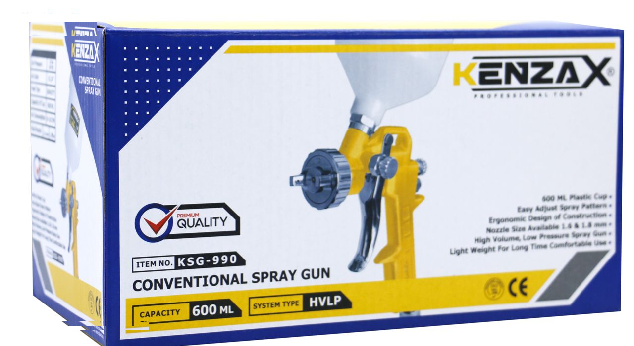 پیستوله رنگ کنزاکس مدل KSG-990-18