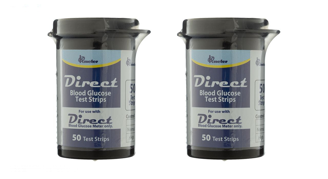 نوار تست قند خون دایرکت مدل 1003 بسته 100 عددی