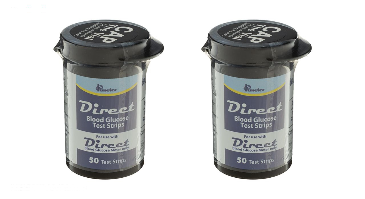 نوار تست قند خون دایرکت مدل 1003 بسته 100 عددی