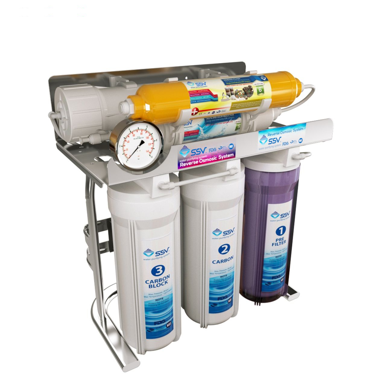 دستگاه تصفیه کننده آب اس اس وی مدل MaxSpring X710