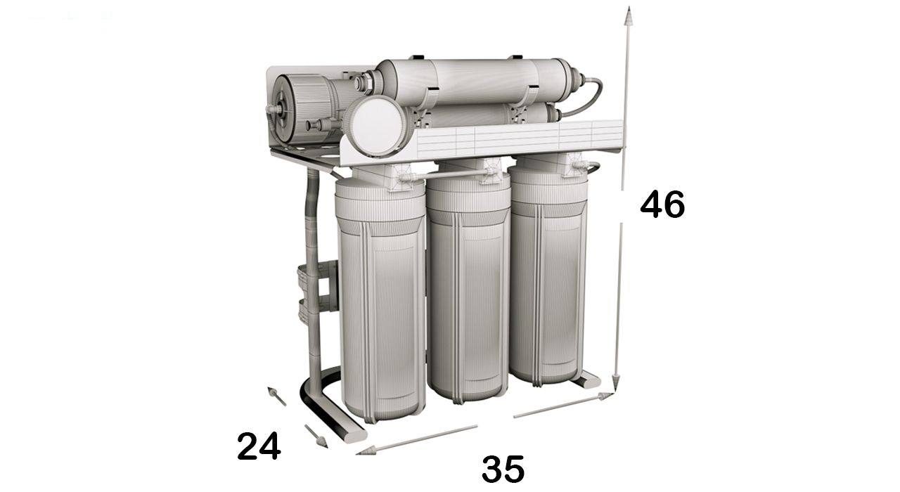 دستگاه تصفیه کننده آب اس اس وی مدل MaxSpring X710