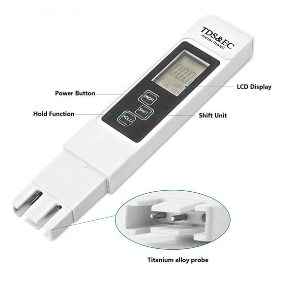 سختی سنج آب مدل TDS & EC-E1