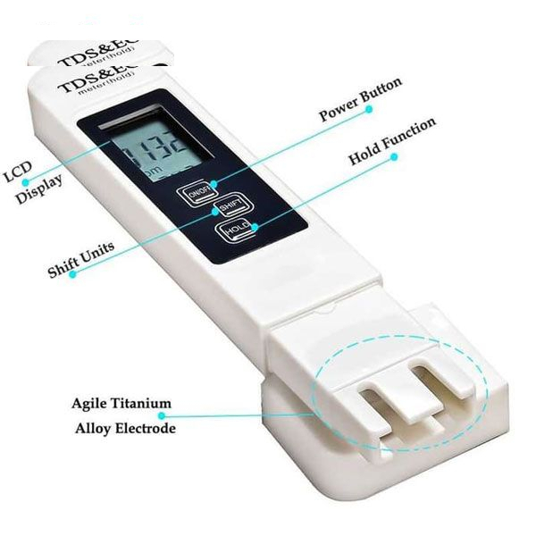 سختی سنج آب مدل TDS & EC-E1