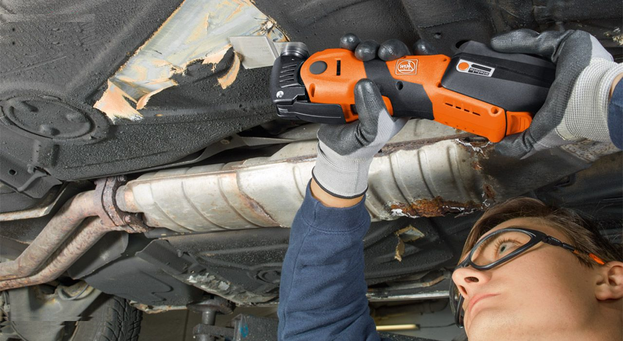 تیغه ابزار همه کاره فاین مدل کاردک کد 206 بسته 2 عددی