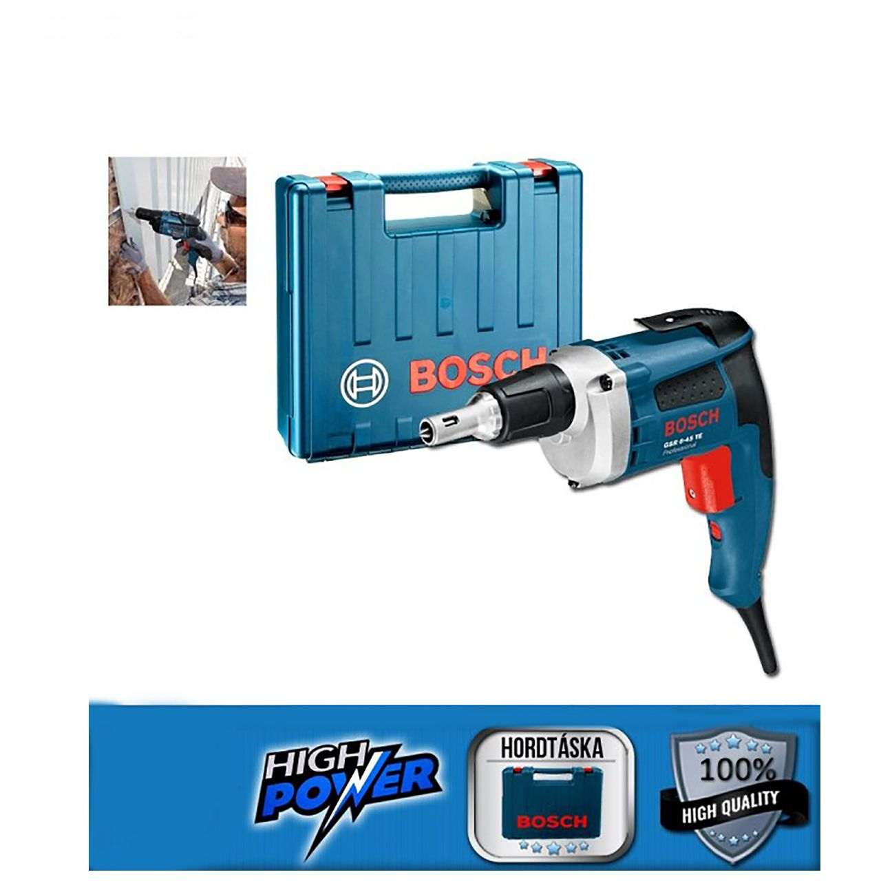 پیچ گوشتی برقی بوش مدل GSR 6-45 TE