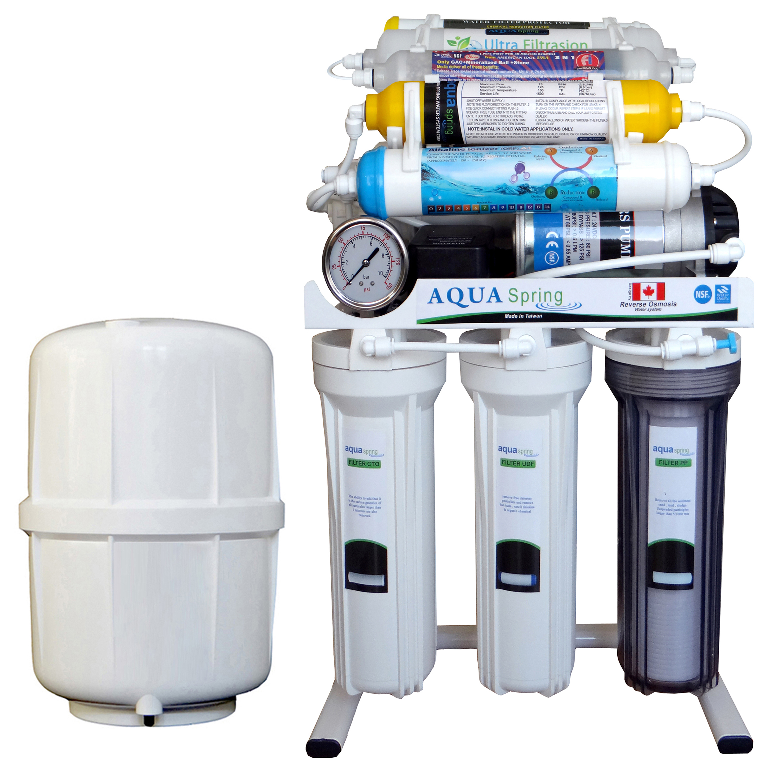 دستگاه تصفیه کننده آب آکوآ اسپرینگ مدل RO-AF2200