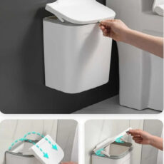 سطل زباله کابینتی مدل MOZALL کد VT3734 گنجایش ۱۲ لیتر