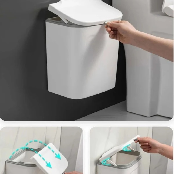 سطل زباله کابینتی مدل MOZALL کد VT3734 گنجایش ۱۲ لیتر