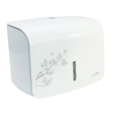 پایه رول دستمال کاغذی ایمن آب مدل ورونا طرح شکوفه