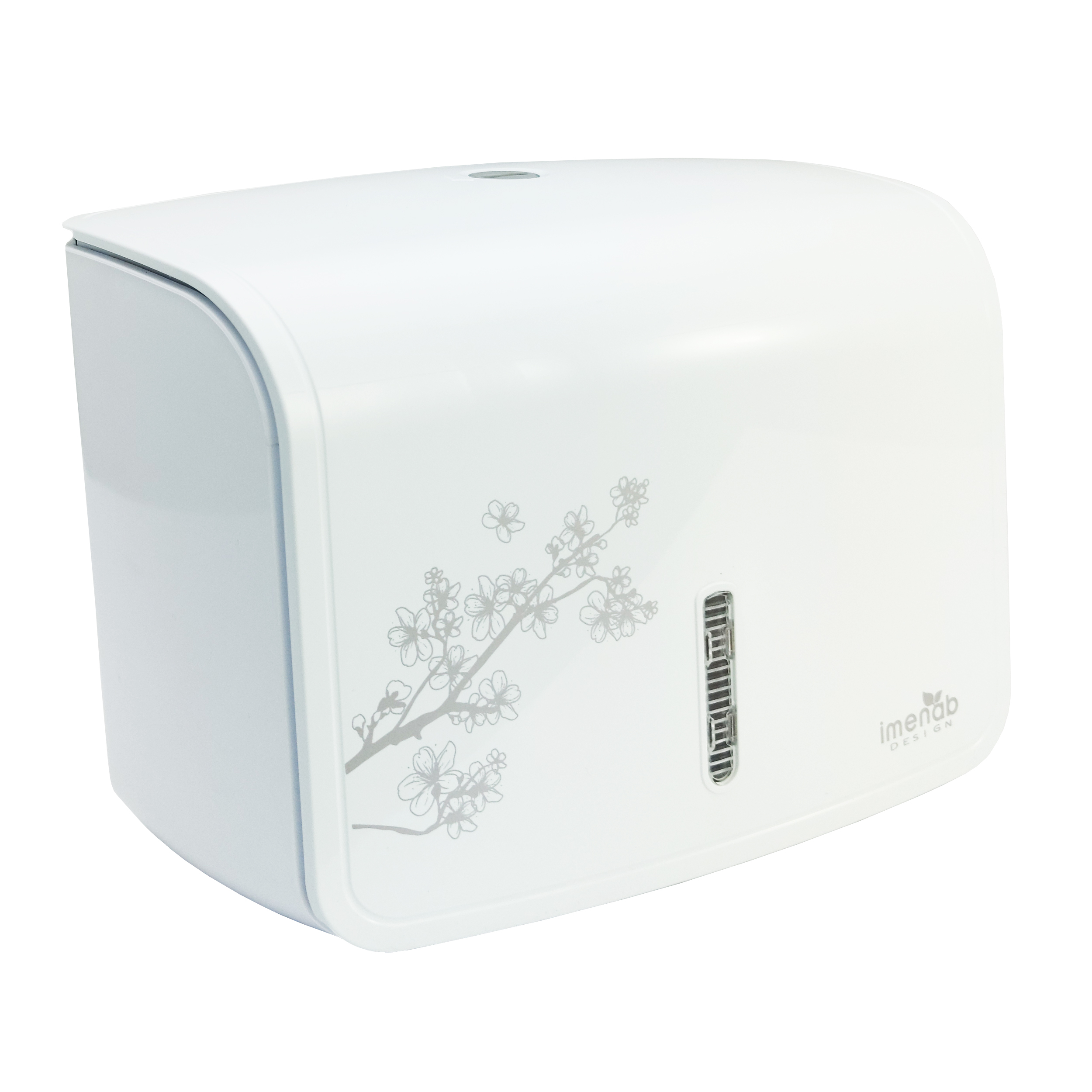 پایه رول دستمال کاغذی ایمن آب مدل ورونا طرح شکوفه