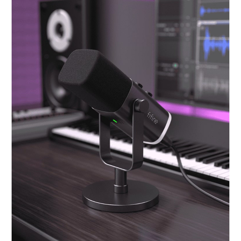 میکروفن کندانسر گیمینگ فای فاین مدل AM8
