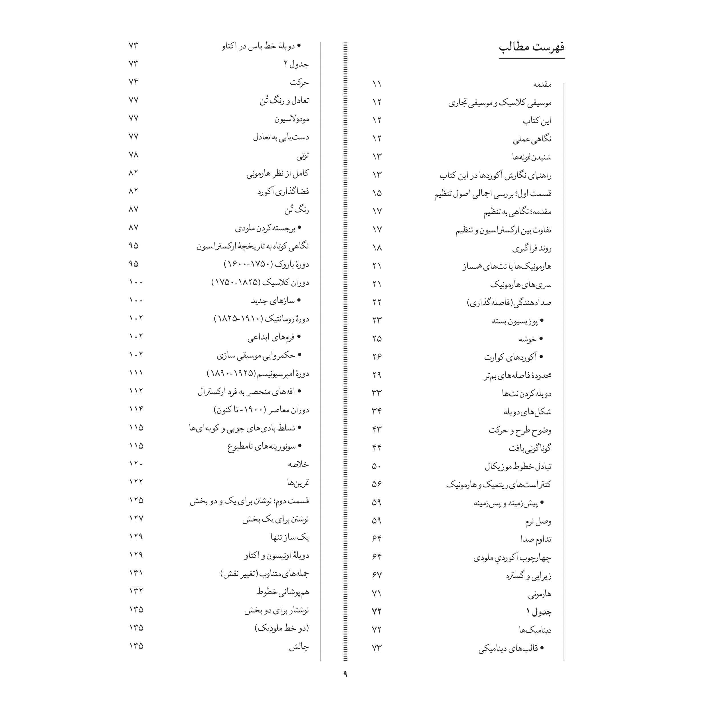 کتاب تنظیم موسیقی در دنیای واقعی اثر محسن الهامیان انتشارات پارت