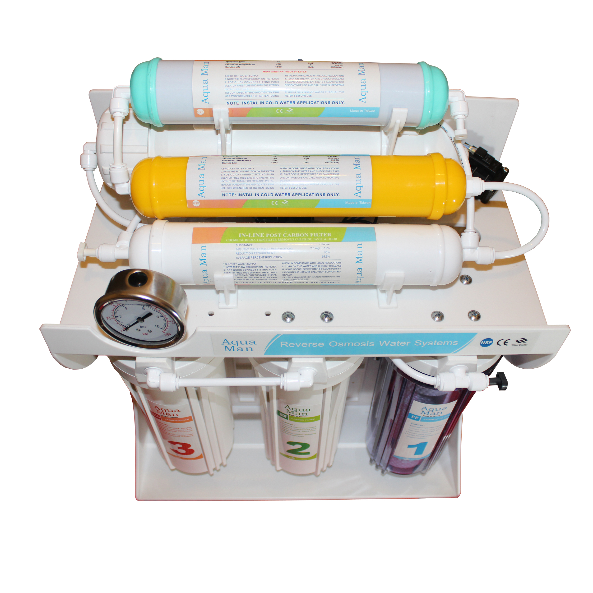 دستگاه تصفیه کننده آب آکوا من مدل RO-F7