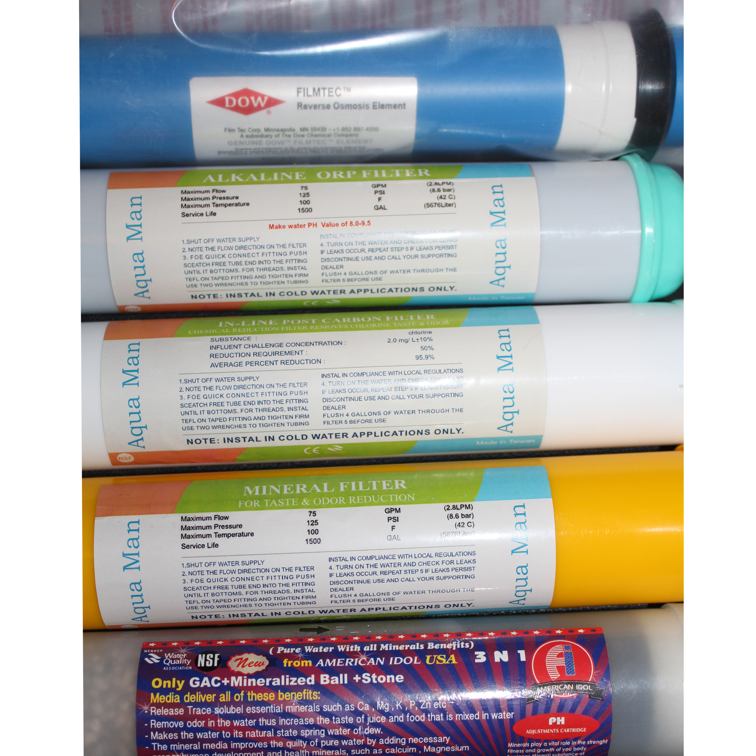 دستگاه تصفیه کننده آب آکوا من مدل Ro-F8