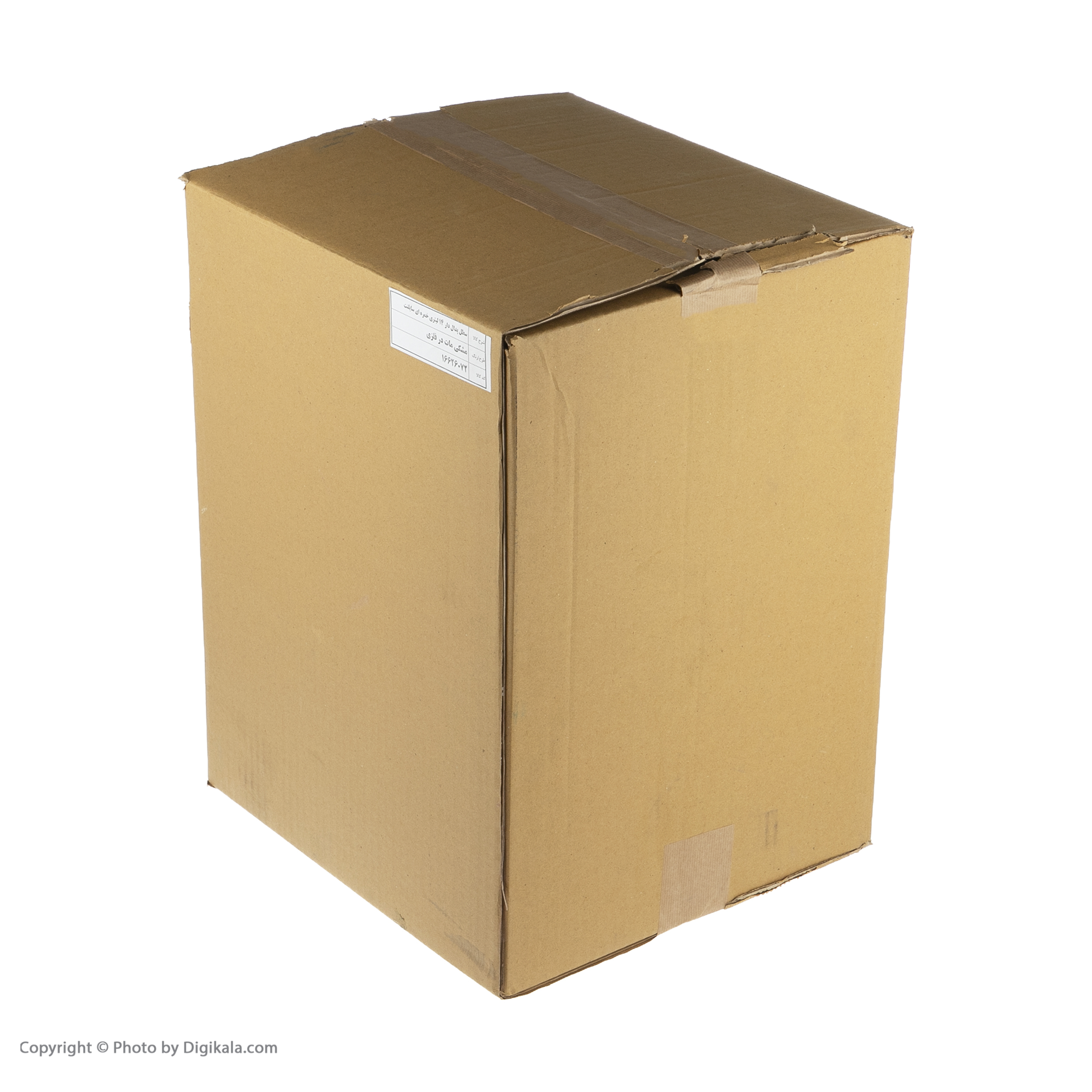 سطل زباله پدالی بهاز کالا کد 16626072 گنجایش 14 لیتر