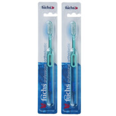 مسواک فوکس مدل ارتودنسی با برس نرم مجموعه 2 عددی