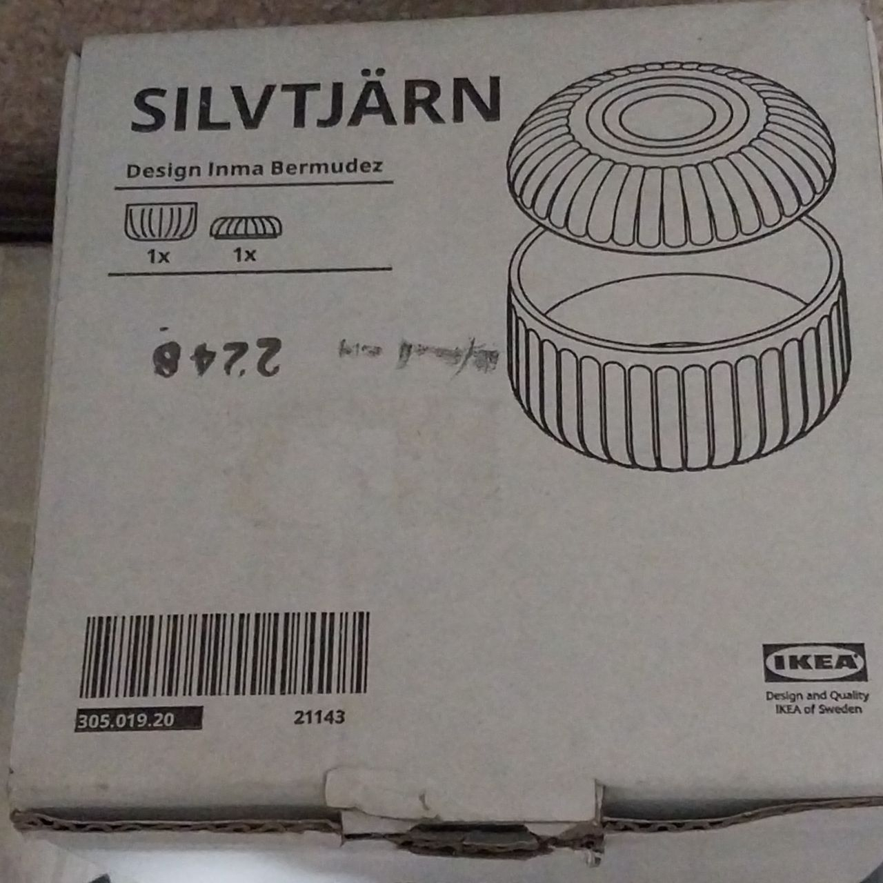 نظم دهنده ایکیا مدل SILVTJARN کد 01920