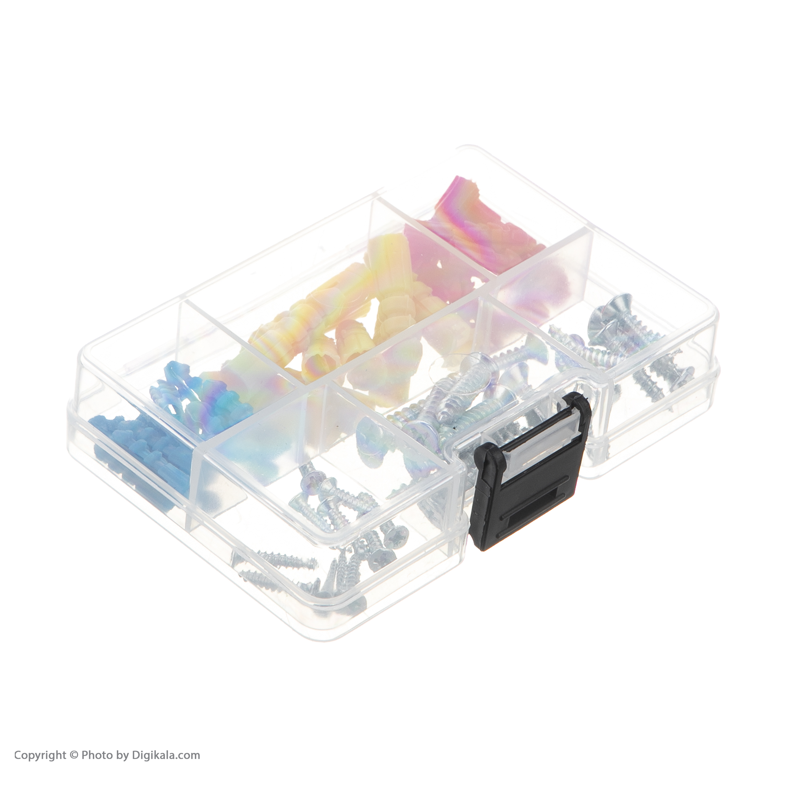 دریل پیچ گوشتی چکشی شارژی سه نظام فلزی  10 میلیمتر 198 ولت جاب مدل JB-198 POWER FULL KIT مجموعه 210 عددی