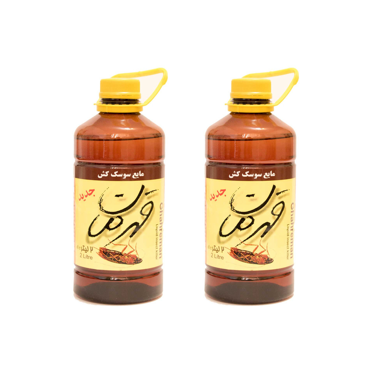 مایع سوسک کش مدل New-02 حجم 2000 میلی لیتر مجموعه 2 عددی