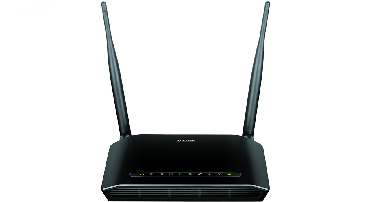 مودم روتر ADSL2 Plus بی‌ سیم N300 دی-لینک مدل DSL-2740U