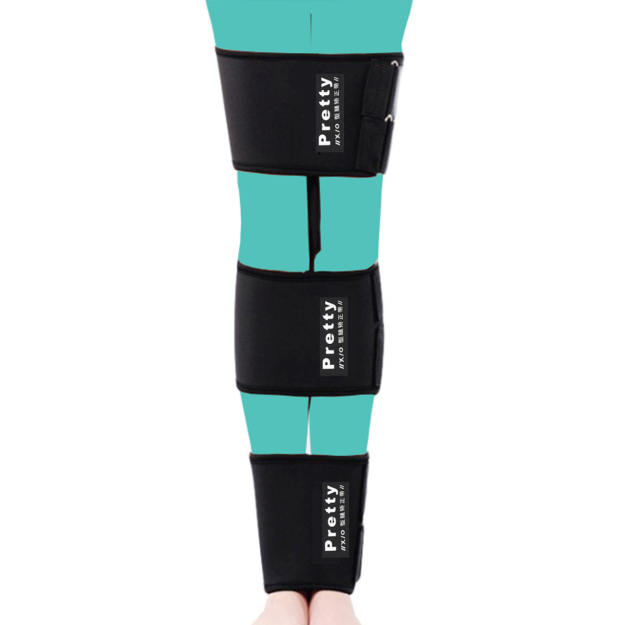 کمربند اصلاح کننده پاهای ضربدری و پرانتزی پرتی مدل LS 9 مجموعه 4 عددی