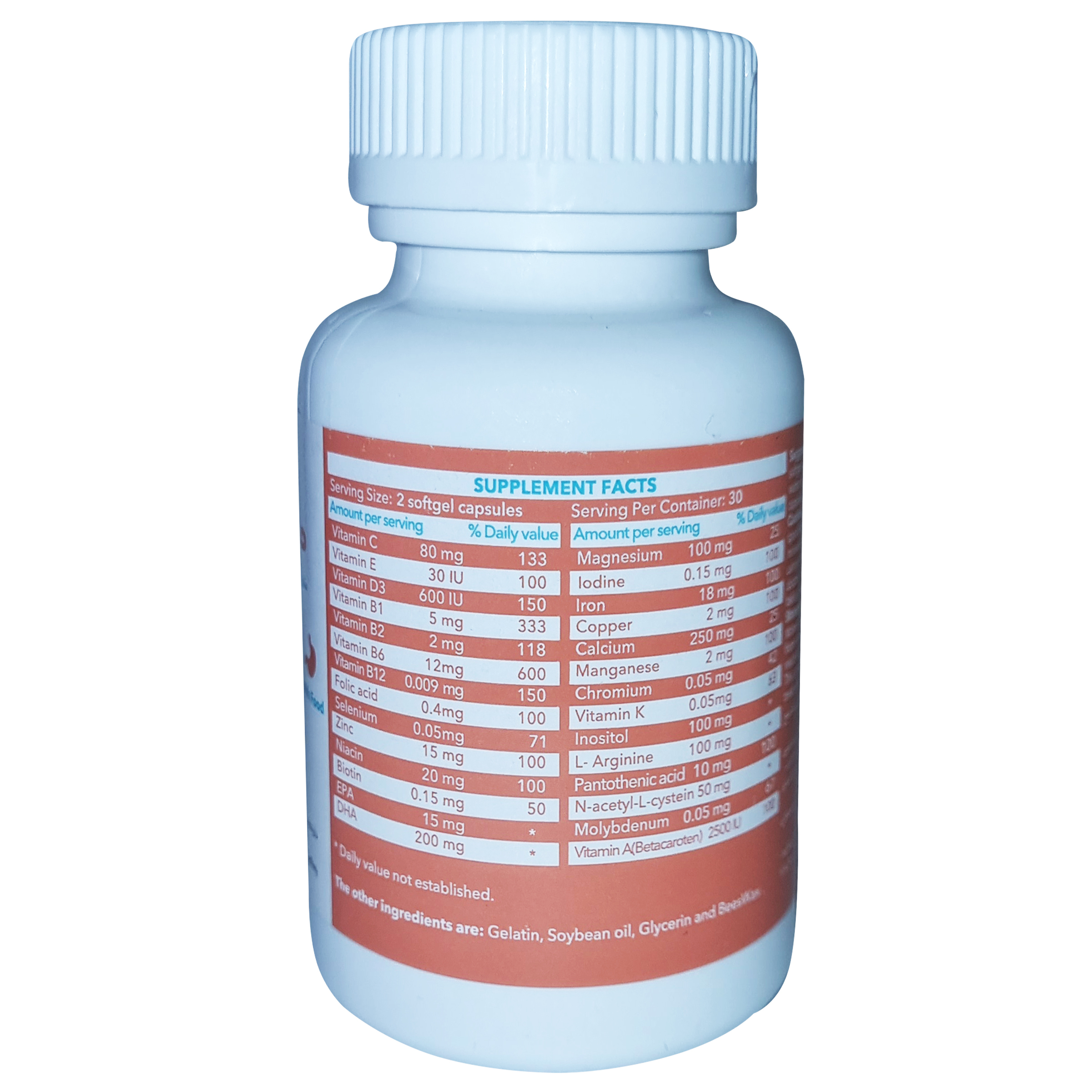 قرص ماماویت نانو حیات دارو بسته 60 عددی