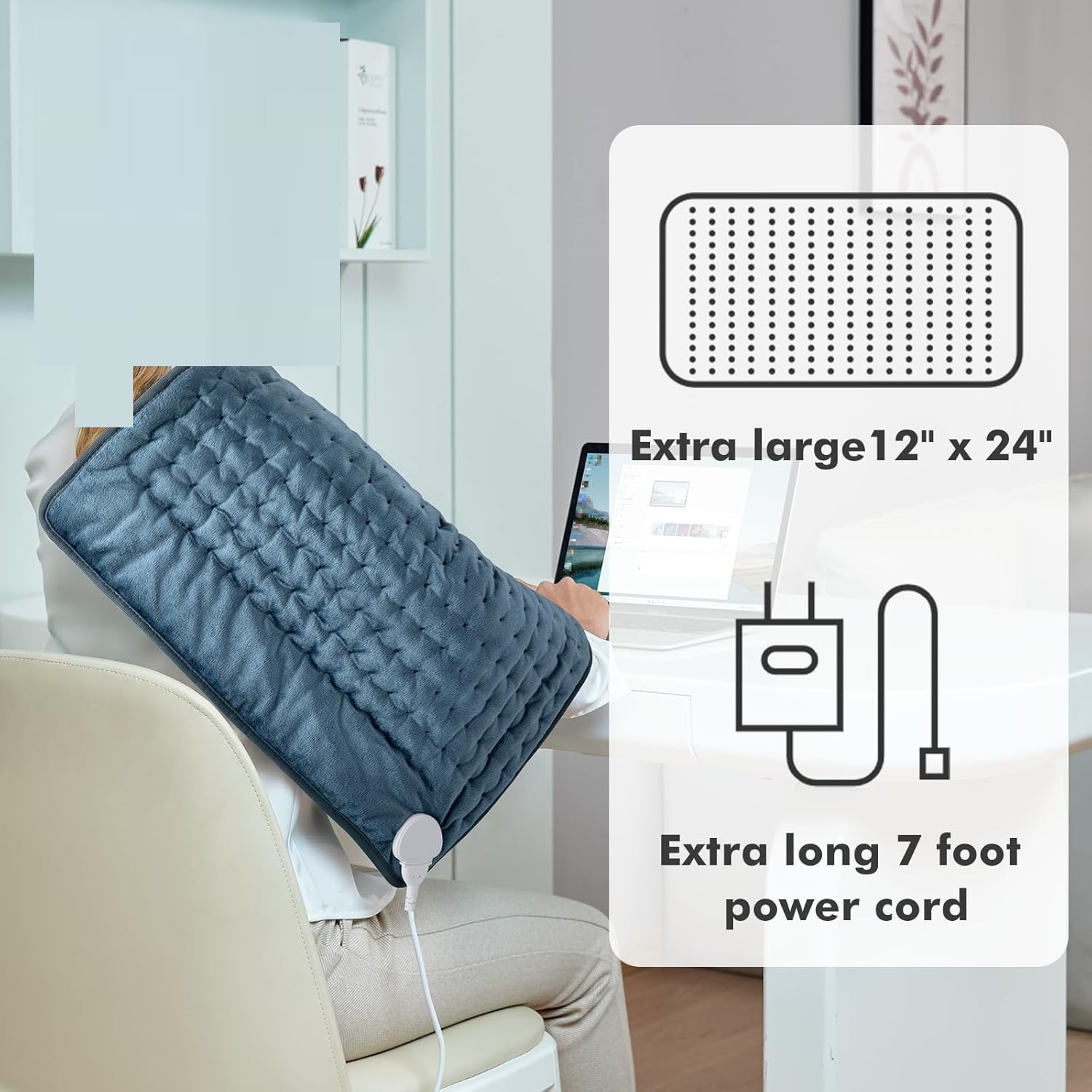 تشکچه برقی مدل TK-HP2420F سایز 50*60 سانتی متر