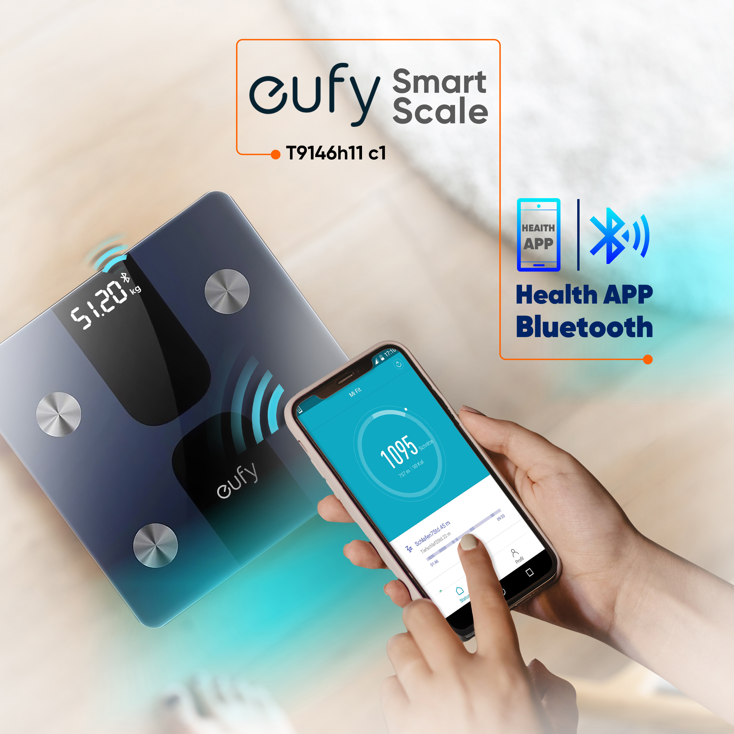 ترازوی دیجیتال هوشمند یوفی مدل T9146h11 c1