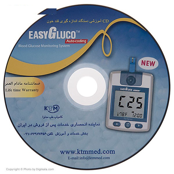 تست قند خون اینفوپیا مدل EasyGluco