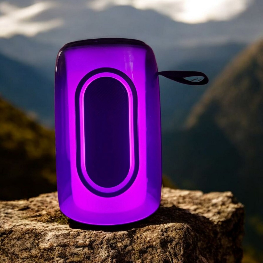 اسپیکر بلوتوثی قابل حمل مدل R-G-B LIGHT- up