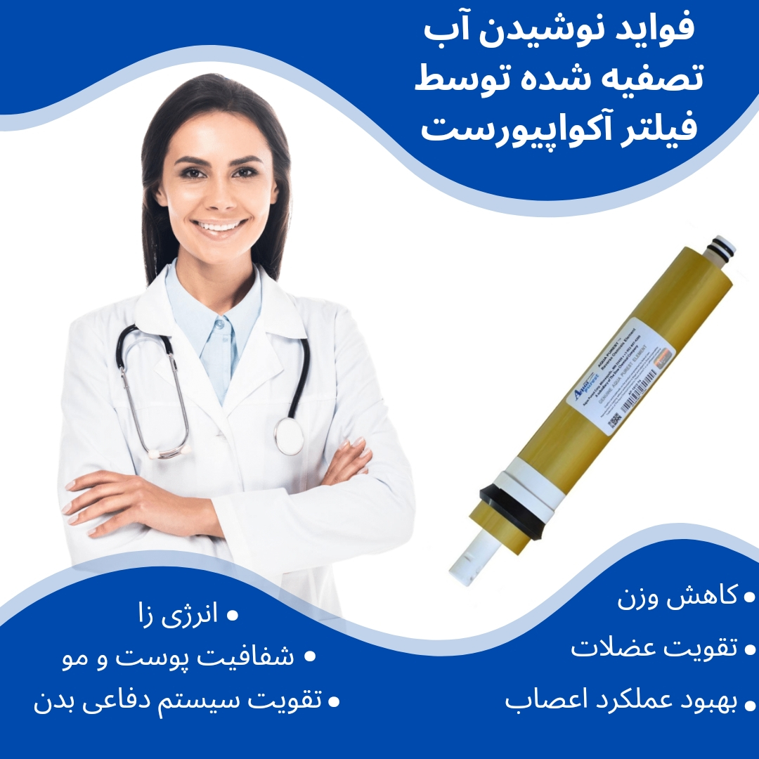 فیلتر دستگاه تصفیه آب آکوا پیورست مدل ممبرین 13